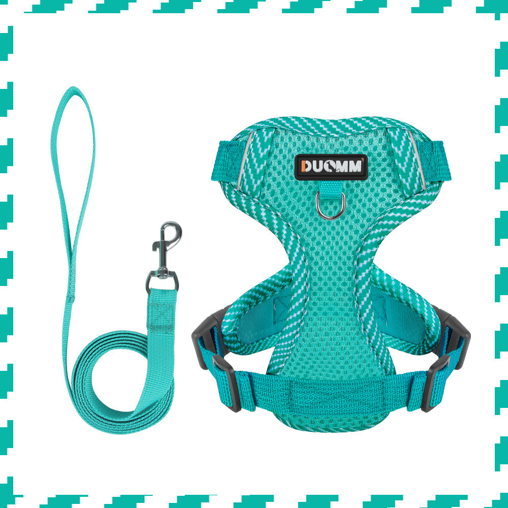 New dog chest harness Dopamine pet chest harness