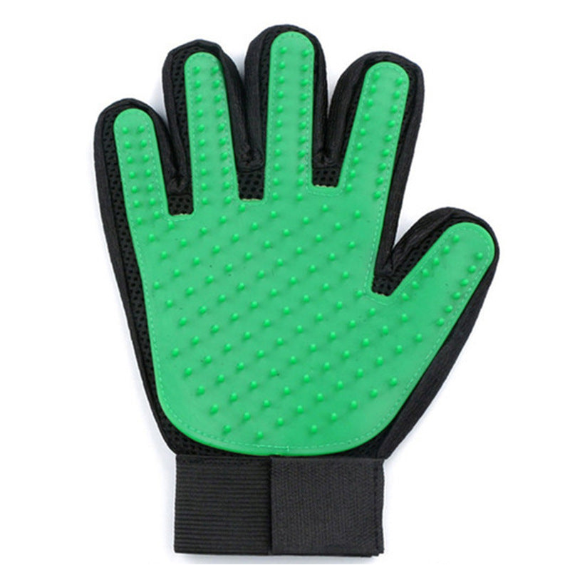 Silicone pet gloves cat dog bath