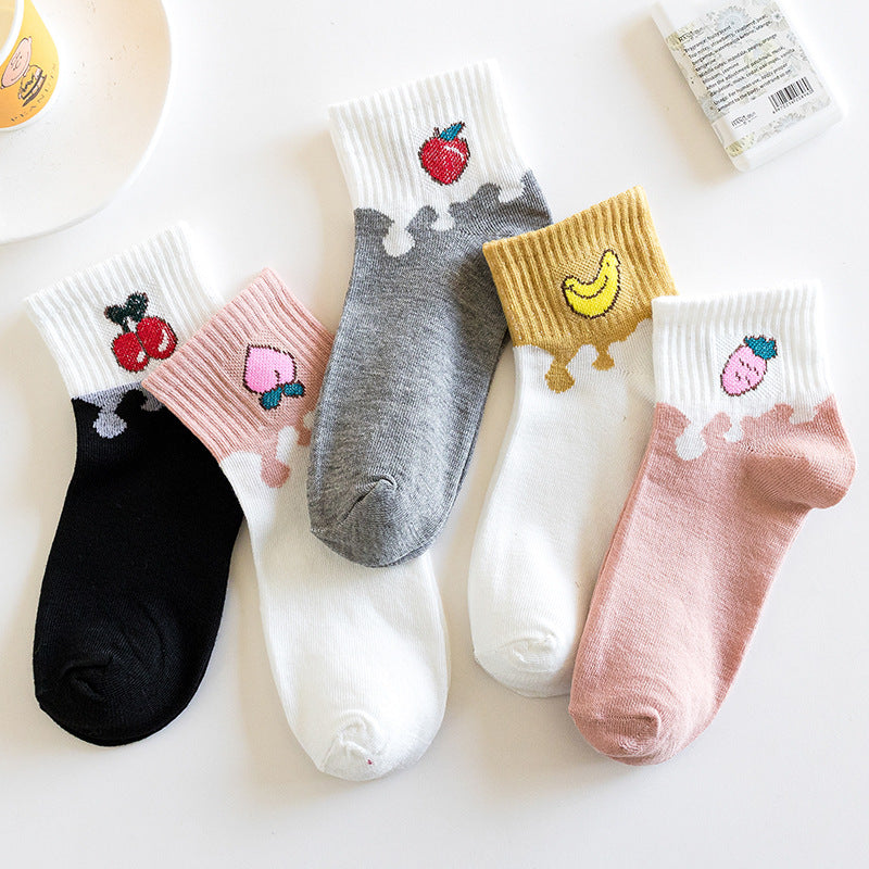Women's socks shallow mouth spring and autumn