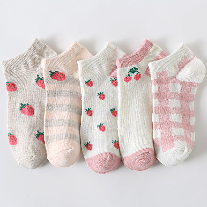 Women's socks shallow mouth spring and autumn