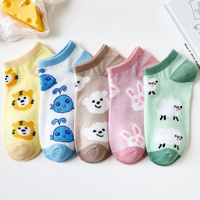 Women's socks shallow mouth spring and autumn