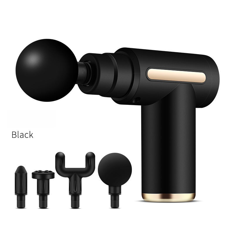 Cross-border new fascia gun electric massager(USB mini charging fascia gun)