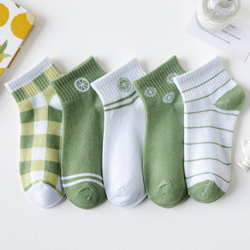 Women's socks shallow mouth spring and autumn