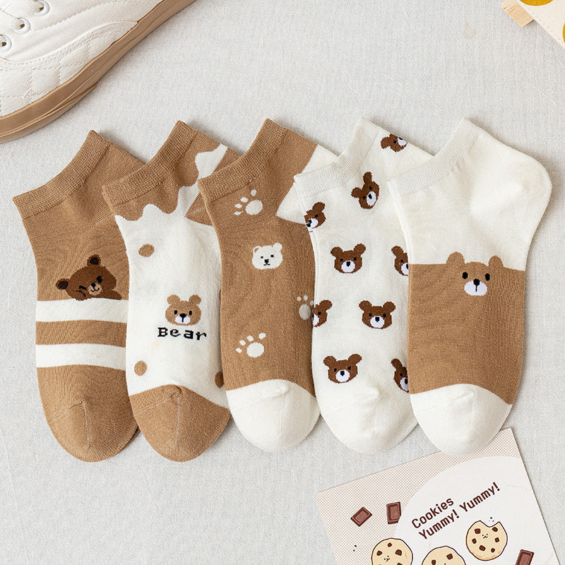 Women's socks shallow mouth spring and autumn