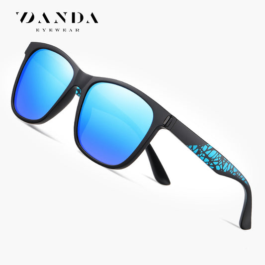 TR3387 European and American square frame polarized sunglasses