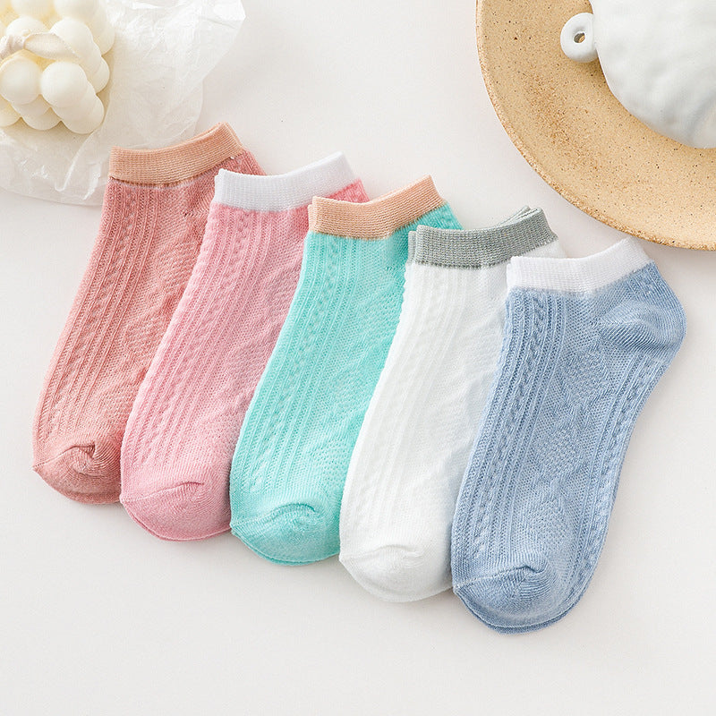 Women's socks shallow mouth spring and autumn