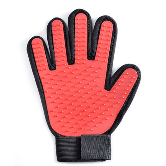 Silicone pet gloves cat dog bath